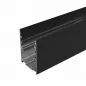 Mobile Preview: Aluminum LED Luminaire Profile Black Blade 54x80mm without cover/insert