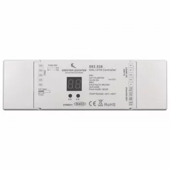 DALI DT8/Push LED Dimmer 5in1 4x5A