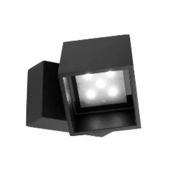 LEDs C4 LED wall light Cubus 11W anthracite