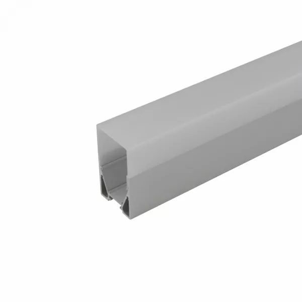 Aluminum Profile Medium 30x30mm anodized for LED Strips