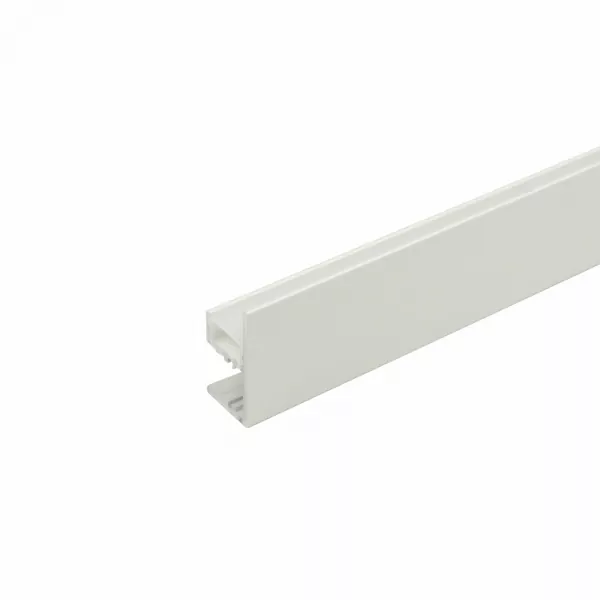 Aluminum Wall Profile Square 37,3x18,4mm White RAL9010 for LED Strips